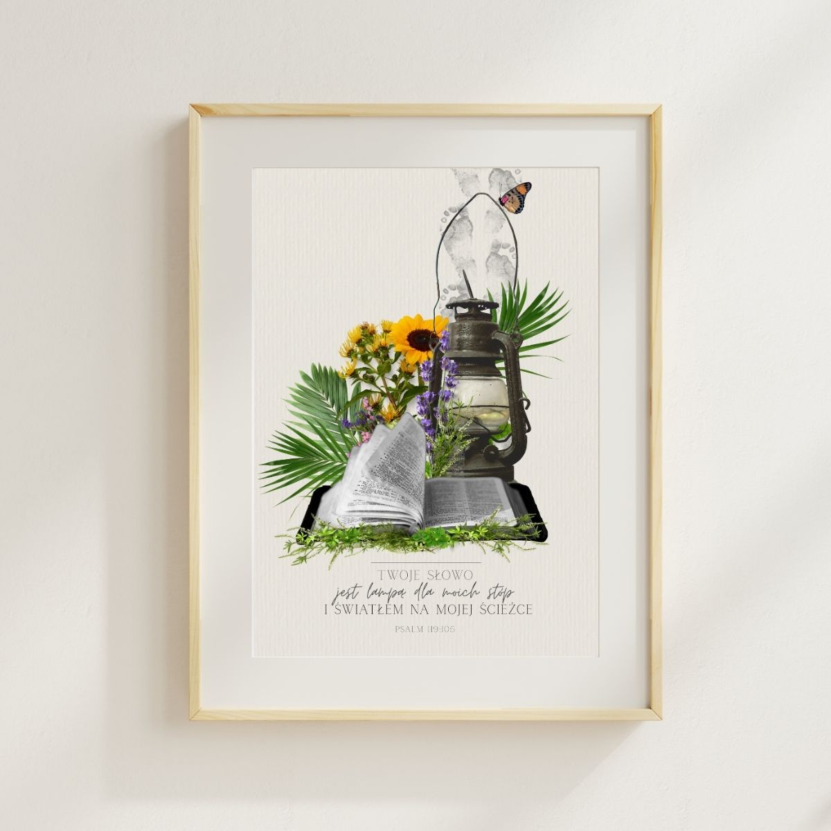 Plakat misja – Twoje Słowo jest lampą Plakat misja – Twoje Słowo jest lampą