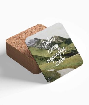 Podstawka korkowa – Dobre rzeczy wymagają czasu