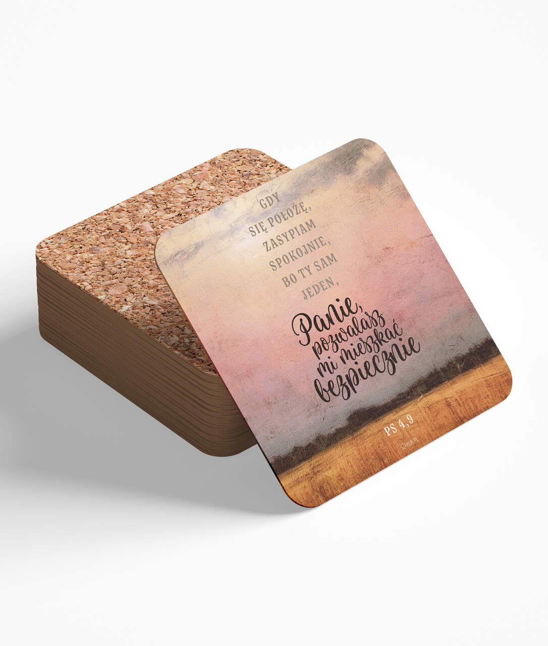 Podstawka korkowa – Gdy się położę Podstawka korkowa – Gdy się położę