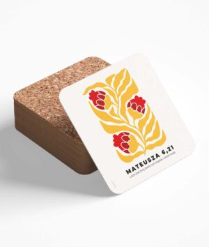 Podstawka korkowa – Gdzie jest skarb – modern