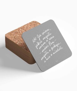 Podstawka korkowa – Ja wiem jakie