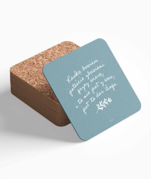 Podstawka korkowa – Łaską bowiem