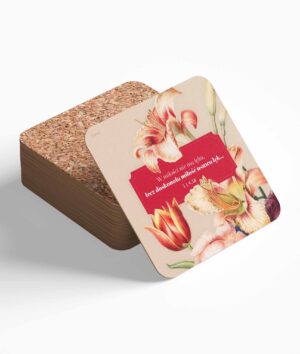 Podstawka korkowa – W miłości nie ma lęku