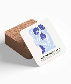 Podstawka korkowa – Z całego serca – modern