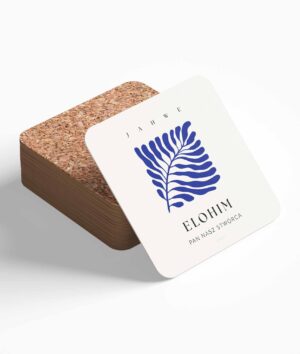 Podstawka korkowa – imiona Boga – Elohim