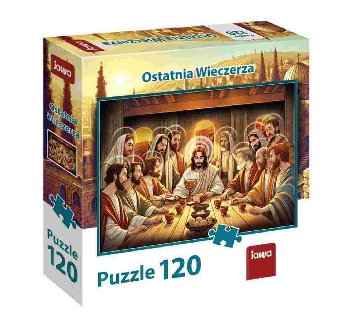 Puzzle 120 Ostatnia Wieczerza JAWA Puzzle 120 Ostatnia Wieczerza JAWA