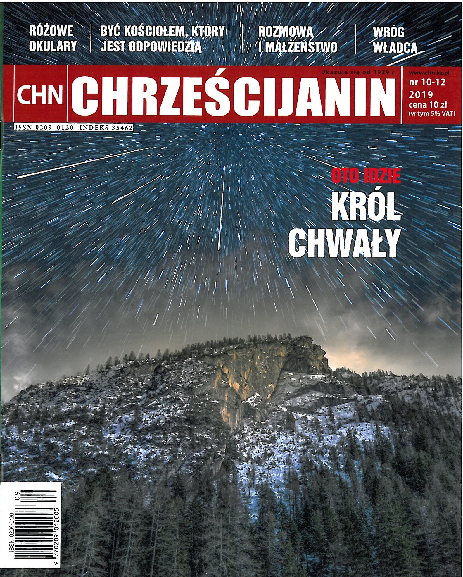 Czasopismo Chrześcijanin - 2019 nr 10-12 Czasopismo Chrześcijanin – 2019 nr 10-12