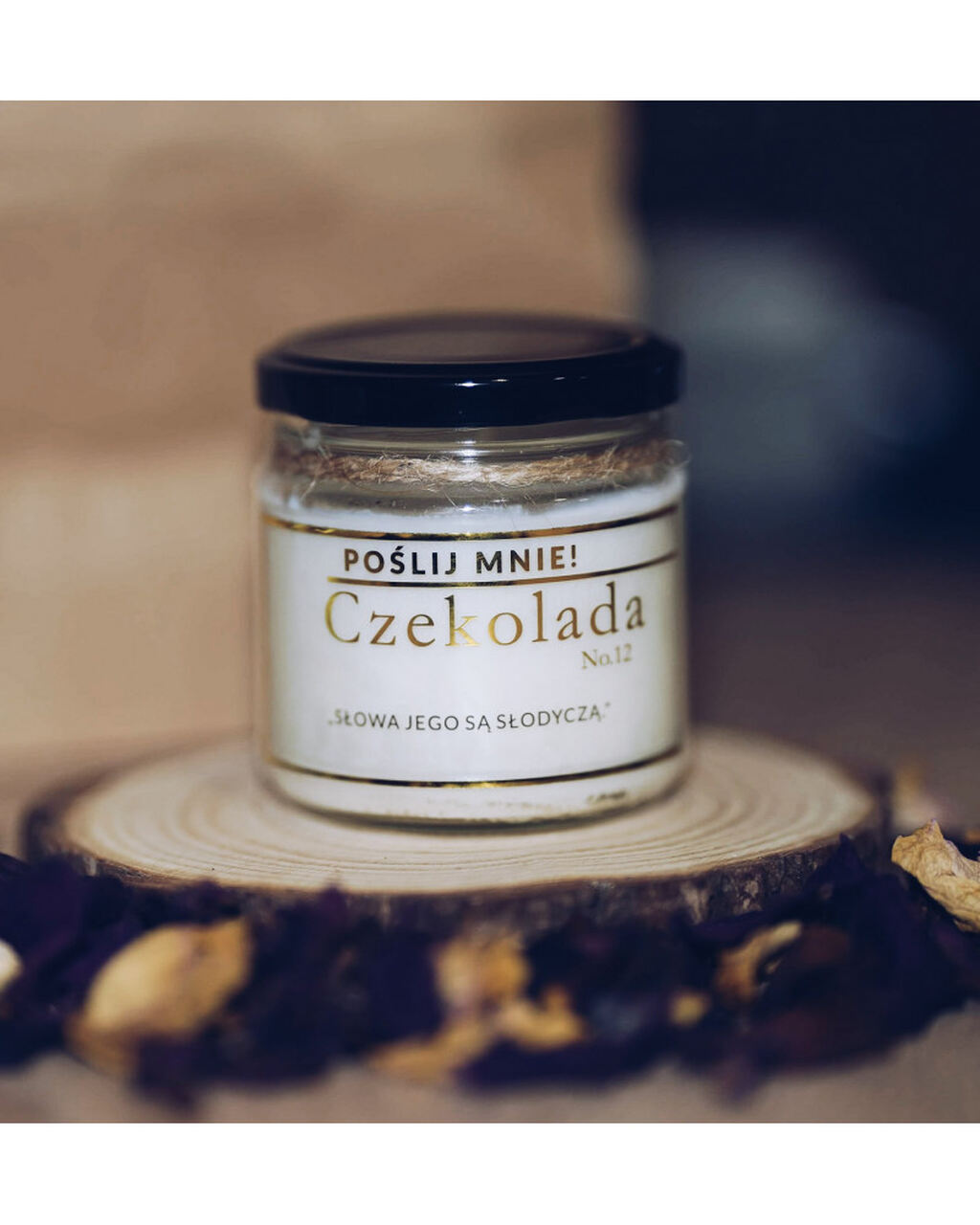 Świeca sojowa - Czekolada Świeca sojowa – Czekolada