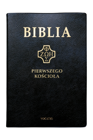 Biblia Pierwszego Kościoła PVC czarna