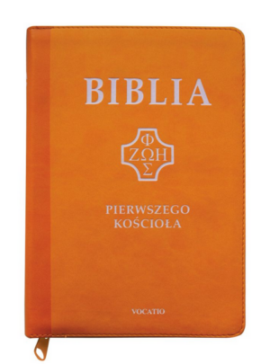 Biblia Pierwszego Kościoła – PU żółta zamek wyc