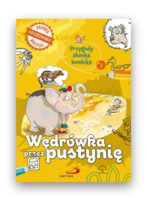 Kolorowanka Bombik 3 – Wędrówka przez pustynie