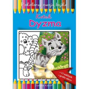 Kotek Dyzma - kolorowanka Kotek Dyzma – kolorowanka
