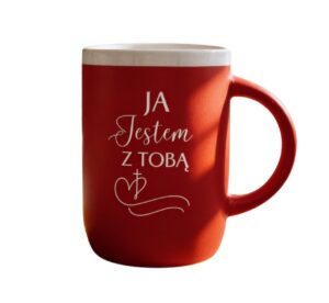Kubek Promise – Ja jestem z tobą – czerwony