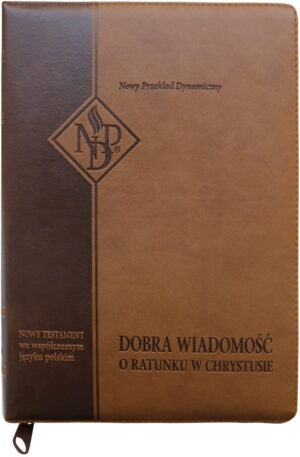 Nowy Testament NPD – ciemnobrązowa suwak paginator