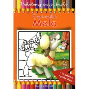 Owieczka Mela - kolorowanka Owieczka Mela – kolorowanka