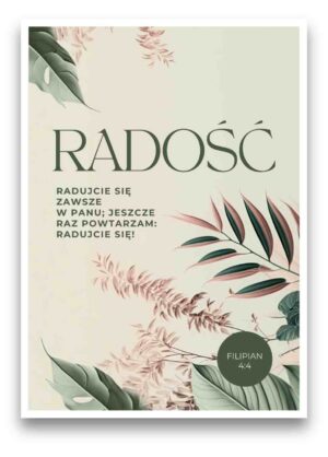 Karnet - Radość radujcie się zawsze w Panu Karnet – Radość radujcie się zawsze w Panu
