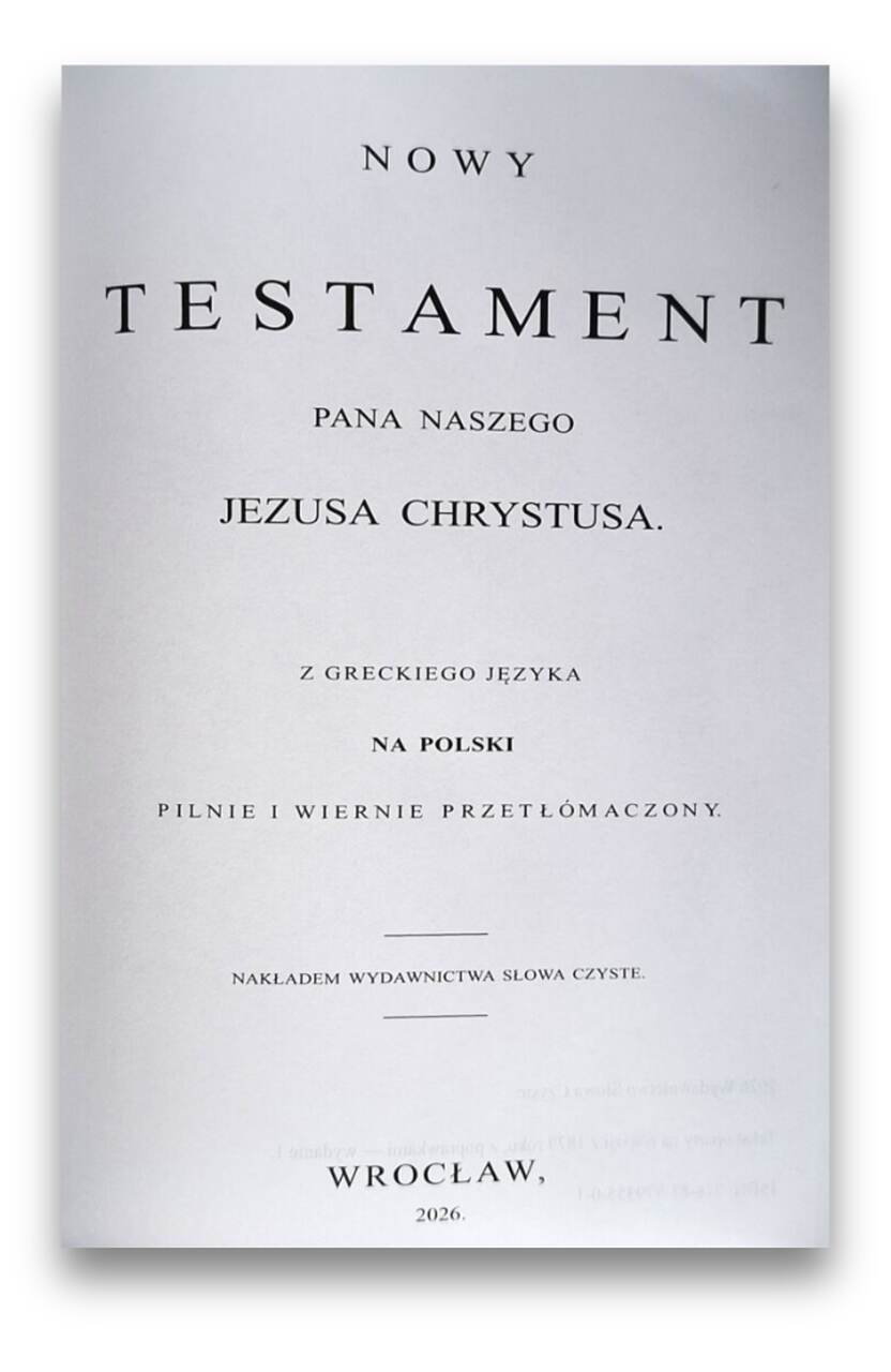 Nowy testament - Biblia Gdańska 1632 Nowy testament – Biblia Gdańska 1632