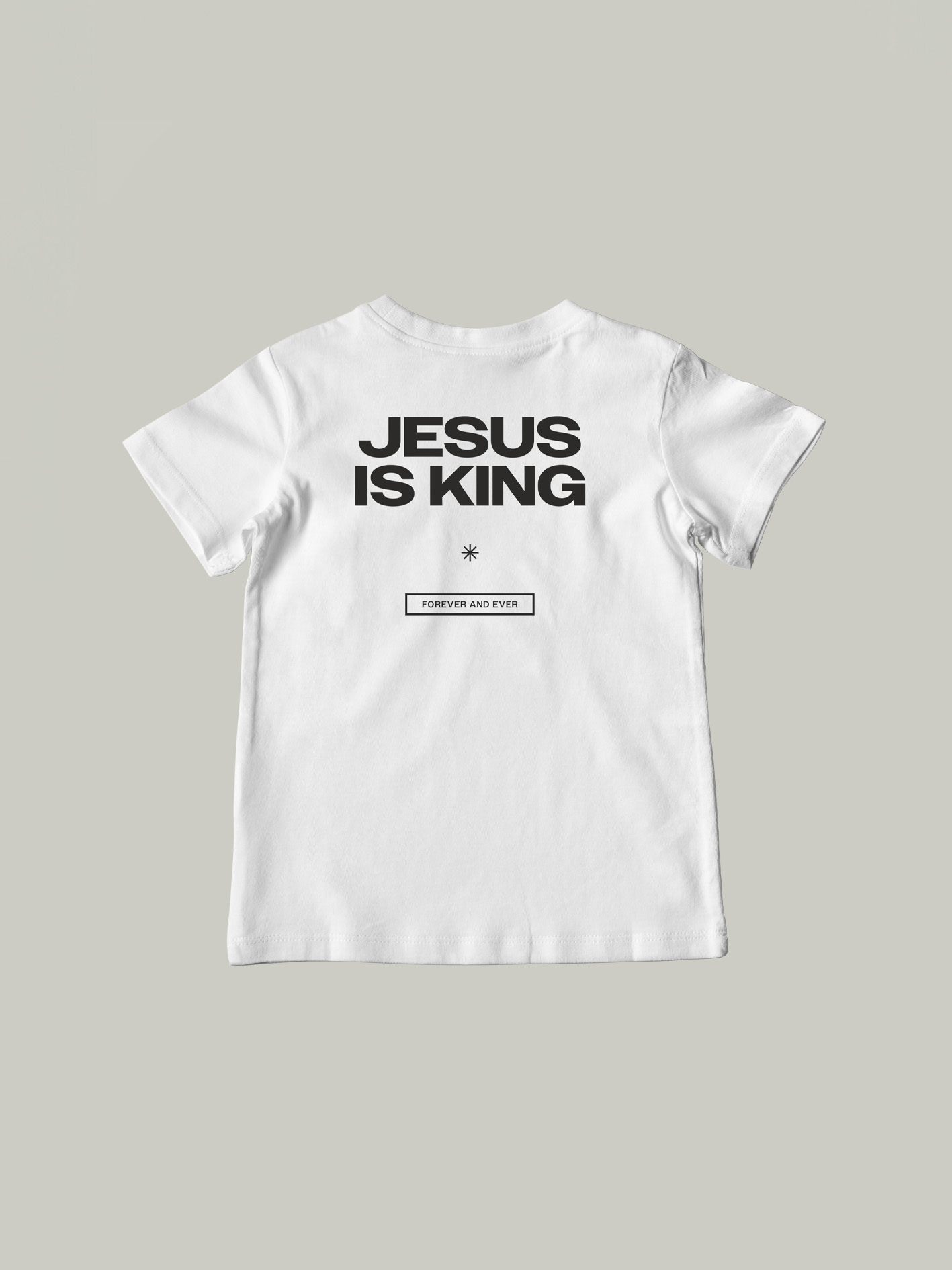 OUTLET Koszulka - Jesus Is King - 2XL - BIAŁY OUTLET Koszulka – Jesus Is King – 2XL – BIAŁY