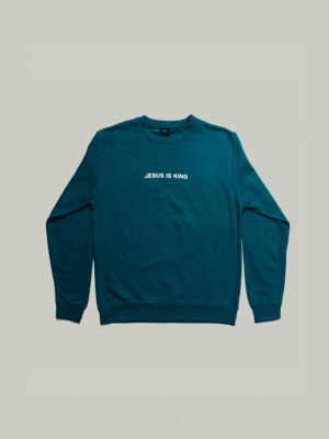 OUTLET - Bluza - Jesus is King - ZIELONY - XL OUTLET – Bluza – Jesus is King – ZIELONY – XL