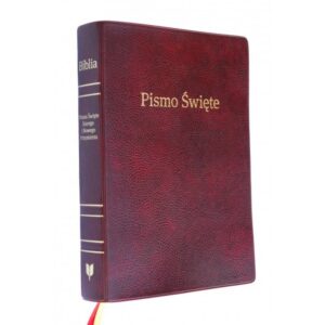 Biblia EIB średnia – bordo złocona plastik