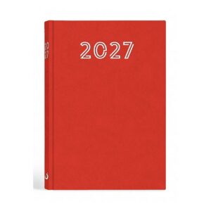Terminarz - A5 STANDARD 2027 - czerwony Terminarz – A5 STANDARD 2027 – czerwony