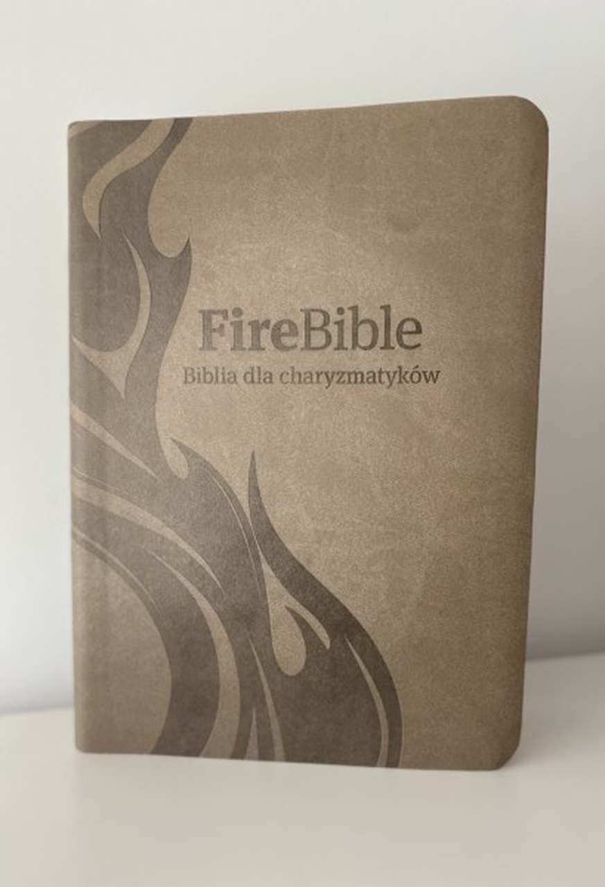 FireBible - Biblia dla charyzmatyków - jasny brąz FireBible – Biblia dla charyzmatyków – jasny brąz