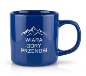 Kubek grawerowany – granat – Wiara
