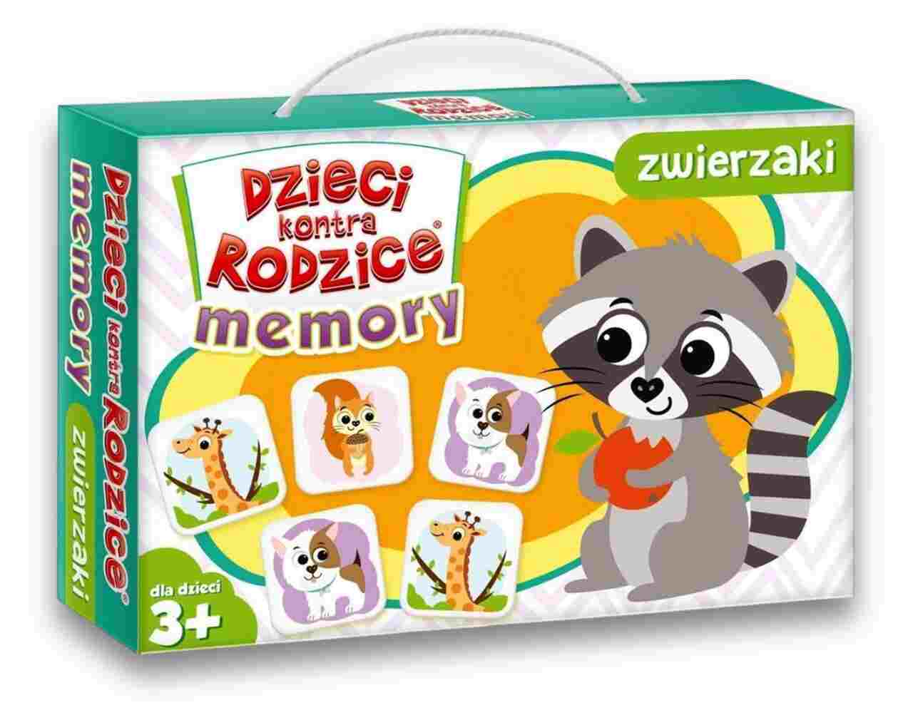 Dzieci Kontra rodzice - Memory zwierzaki Dzieci Kontra rodzice – Memory zwierzaki