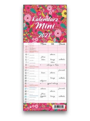Kalendarz 2027 - Kalendarz Rodzinny MINI Kalendarz 2027 – Kalendarz Rodzinny MINI