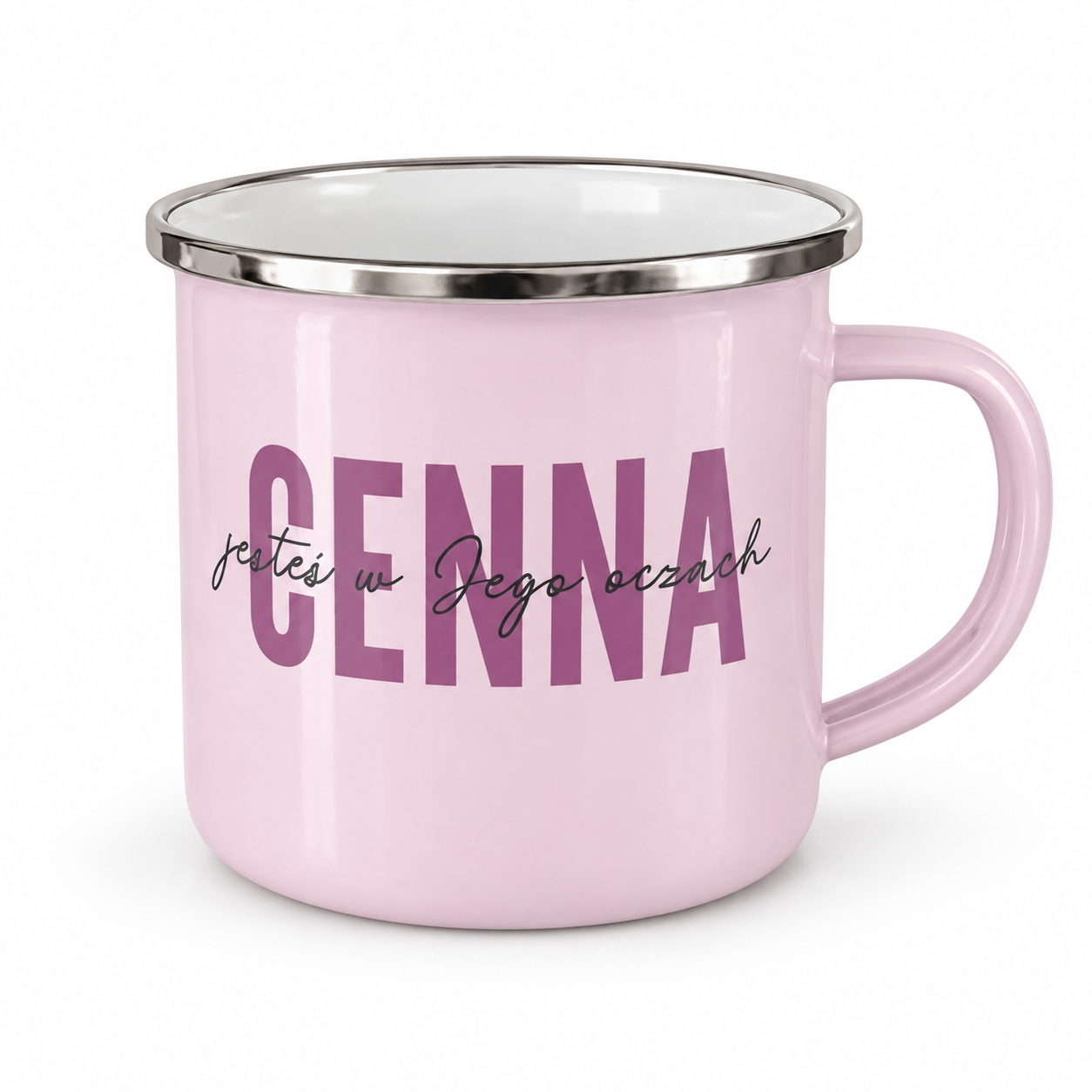 Kubek emaliowany - Cenna Kubek emaliowany – Cenna