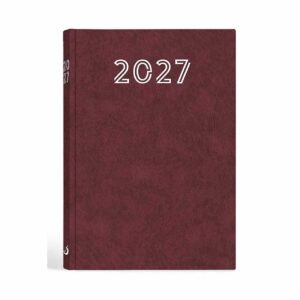 Terminarz – B6 STANDARD 2027 – bordowy