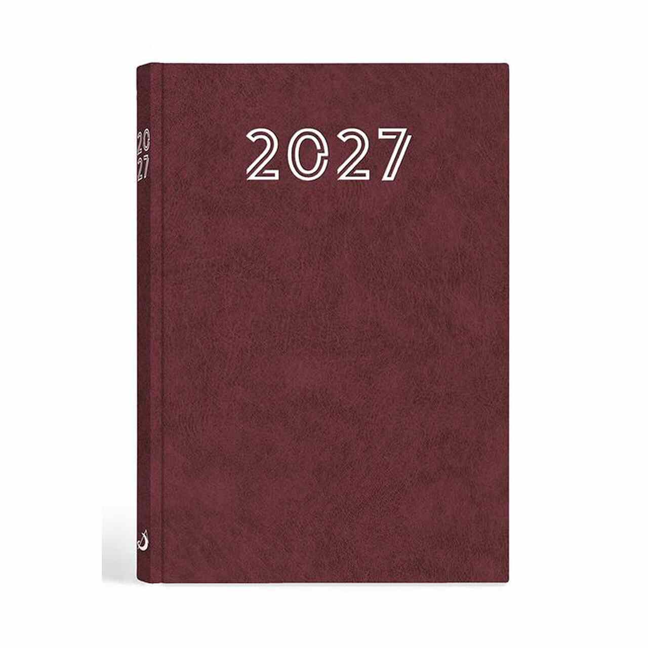 Terminarz - B6 STANDARD 2027 - bordowy Terminarz – B6 STANDARD 2027 – bordowy