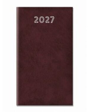 Terminarz – tygodniowy STANDARD 2027 – bordowy