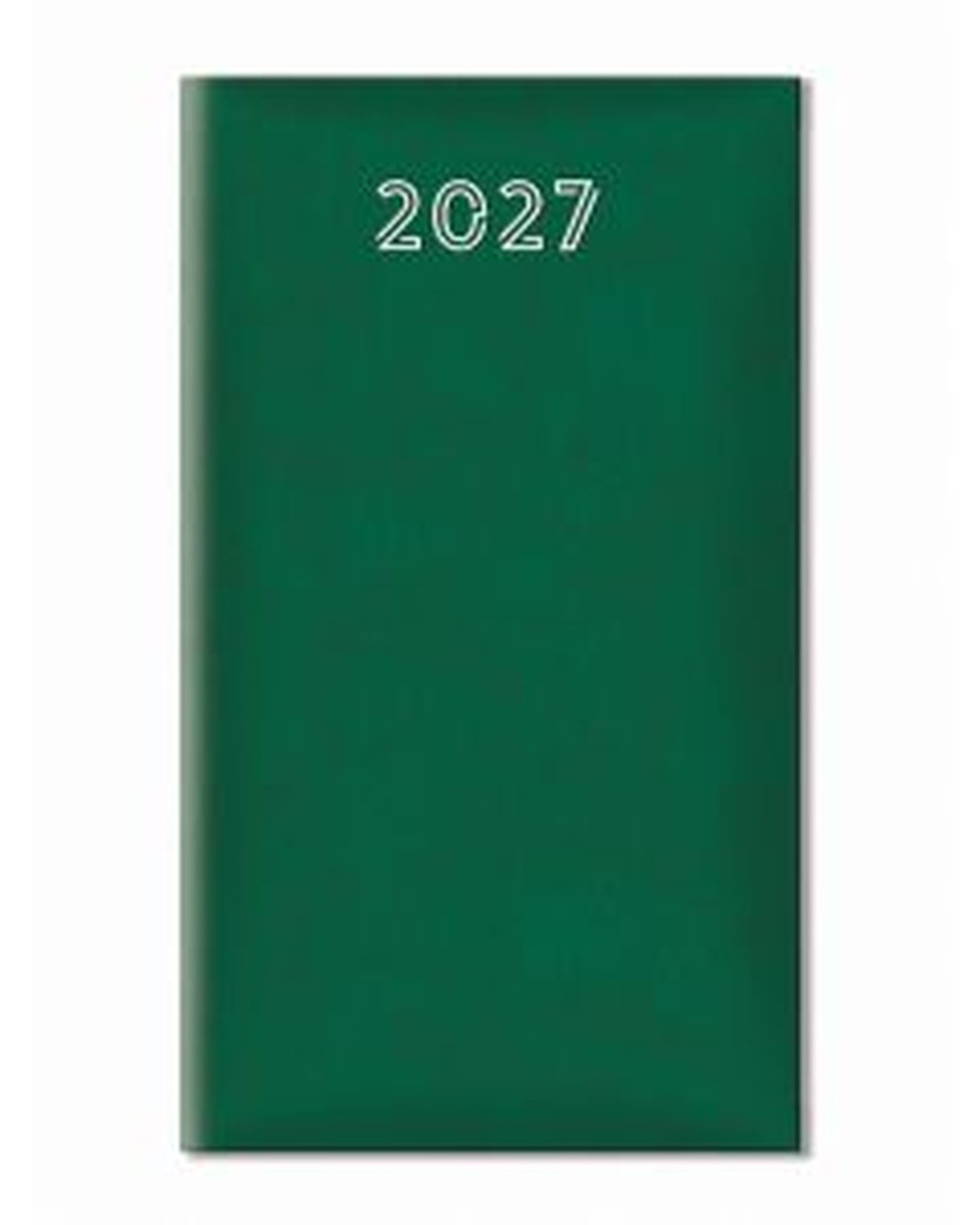 Terminarz - tygodniowy STANDARD 2027 - zielony Terminarz – tygodniowy STANDARD 2027 – zielony