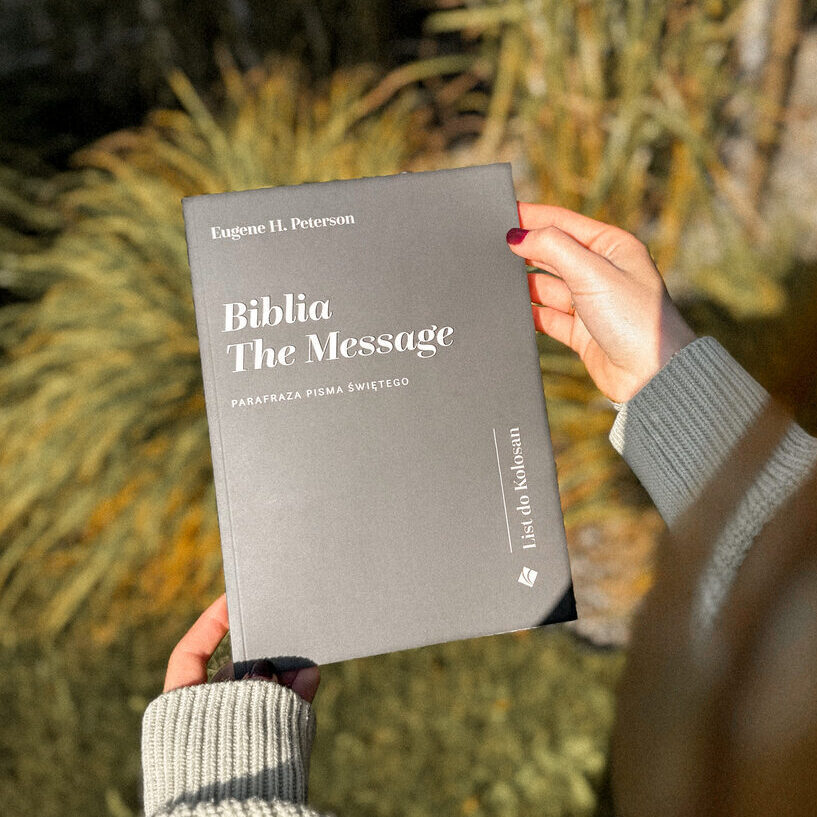 Wydanie pilotażowe Biblii The Message - List do Kolosan z miejscem na notatki