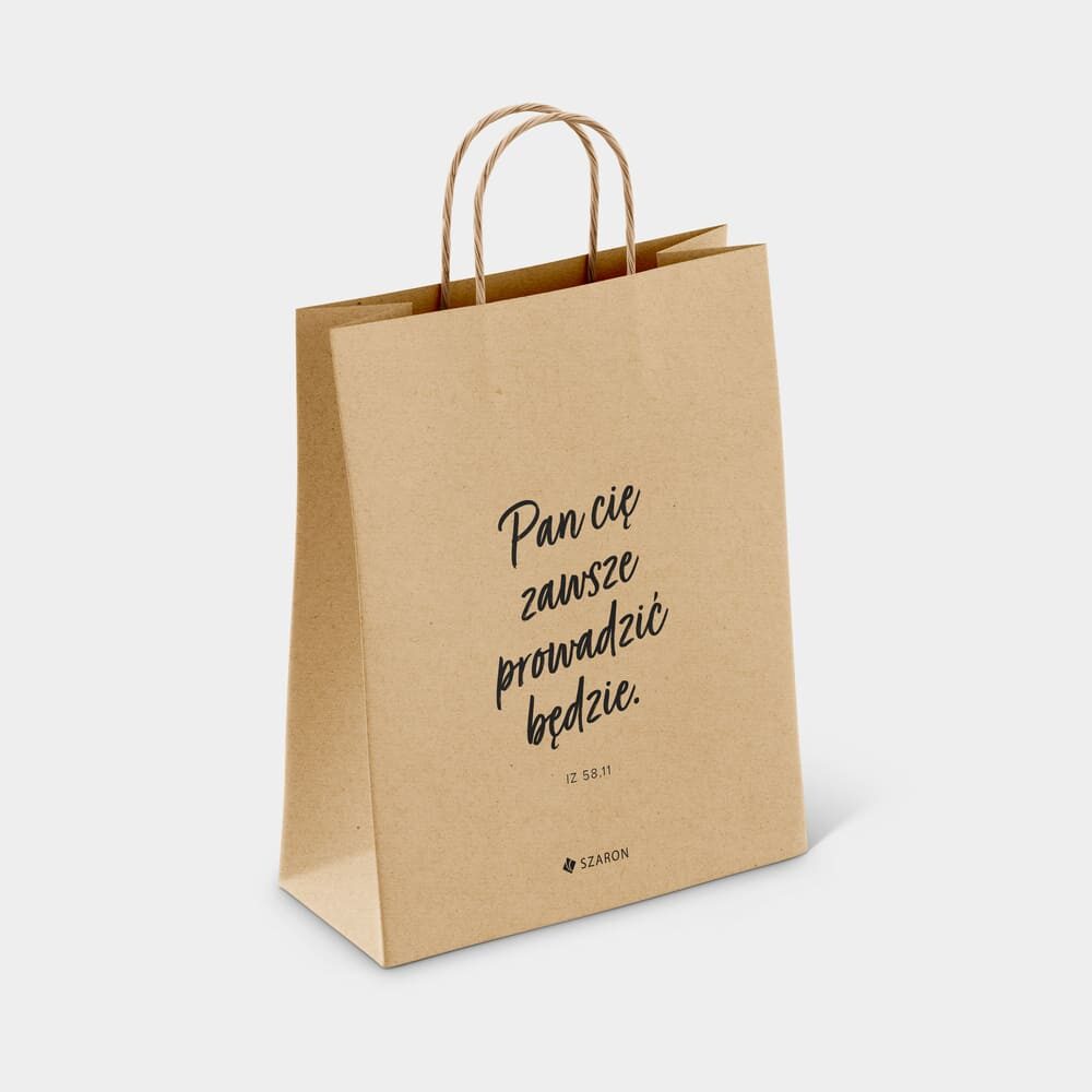 Torba prezentowa – Pan Cię zawsze prowadzić będzie